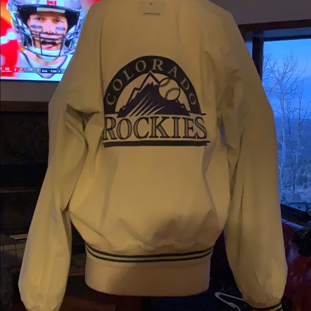 Colorado Rockies signed jacket - zipper error - Picture 6 of 6
